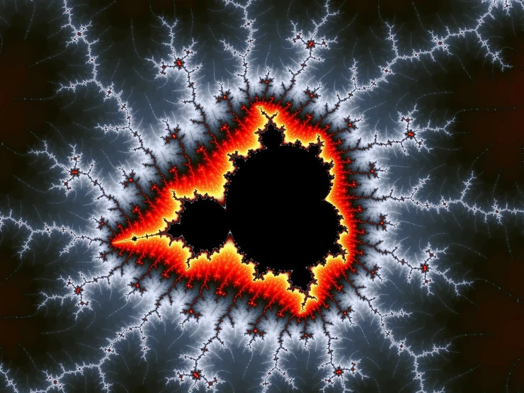 Fractal Brain Networks Support Complex Thought